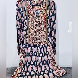 Button down comfy dress